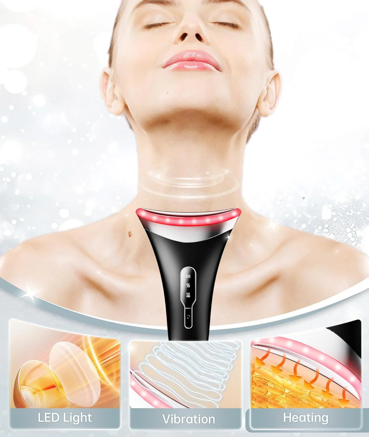 FerméLuxe Thermal Face Massager